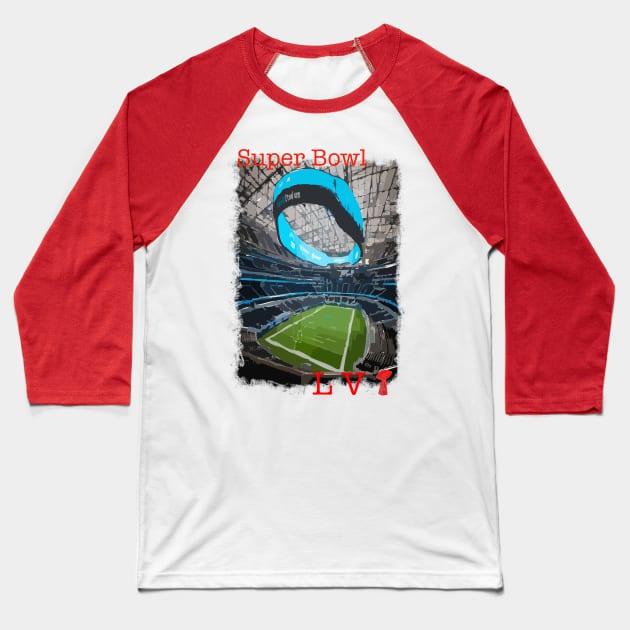 Super Bowl LVI Baseball T-Shirt by GMAT